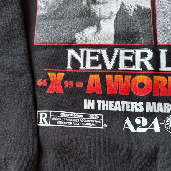 Online Ceramics A24 Haunted Wagon X World of Sin Horror Film Sweatshirt Medium - Picture 7 of 8